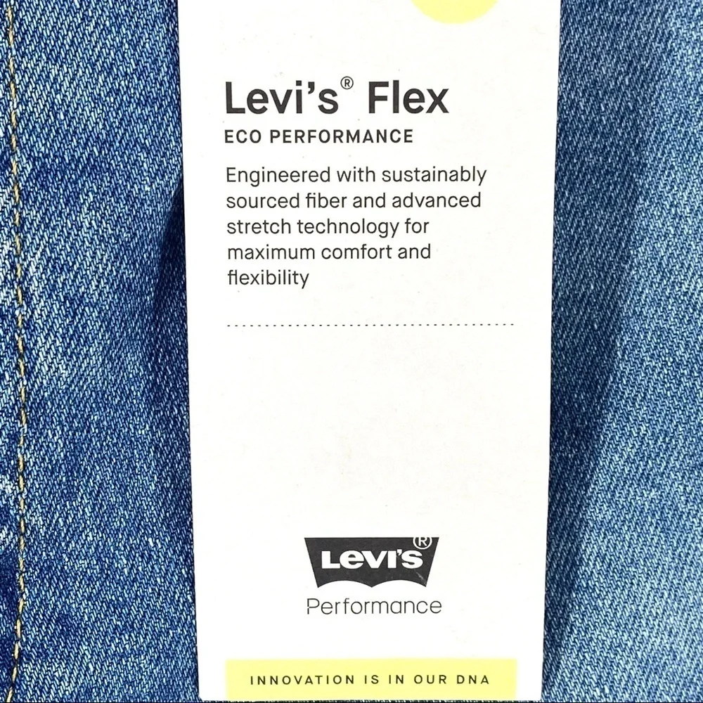 Levi's Men's 511 Slim-Fit Ripped Flex Jeans Blue Wash